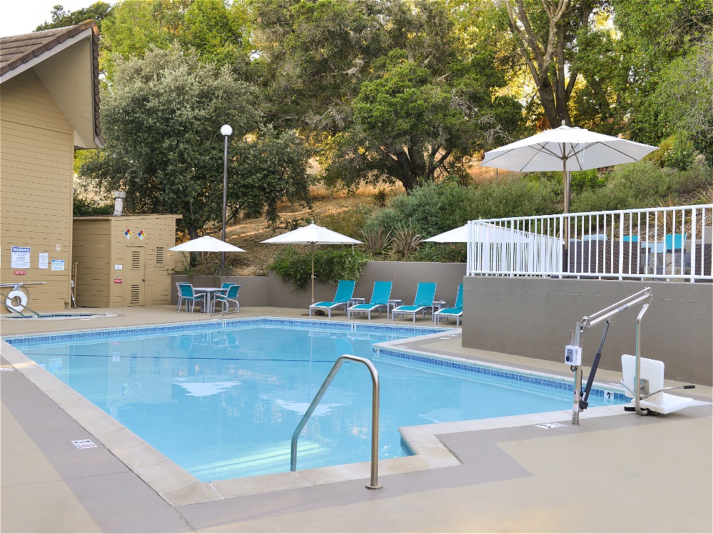 Hotel outdoor pool