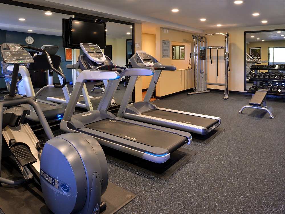 Hotel fitness center